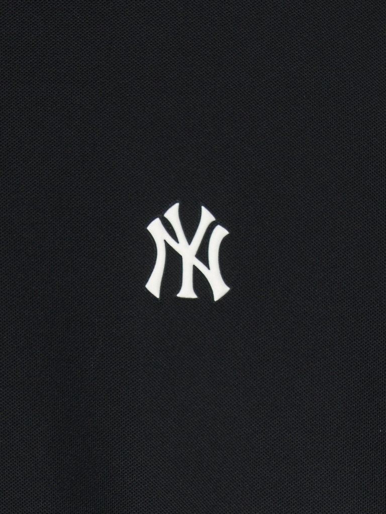 Áo Polo MLB Basic Comfortable Fit Collar T-Shirt New York Yankees Black