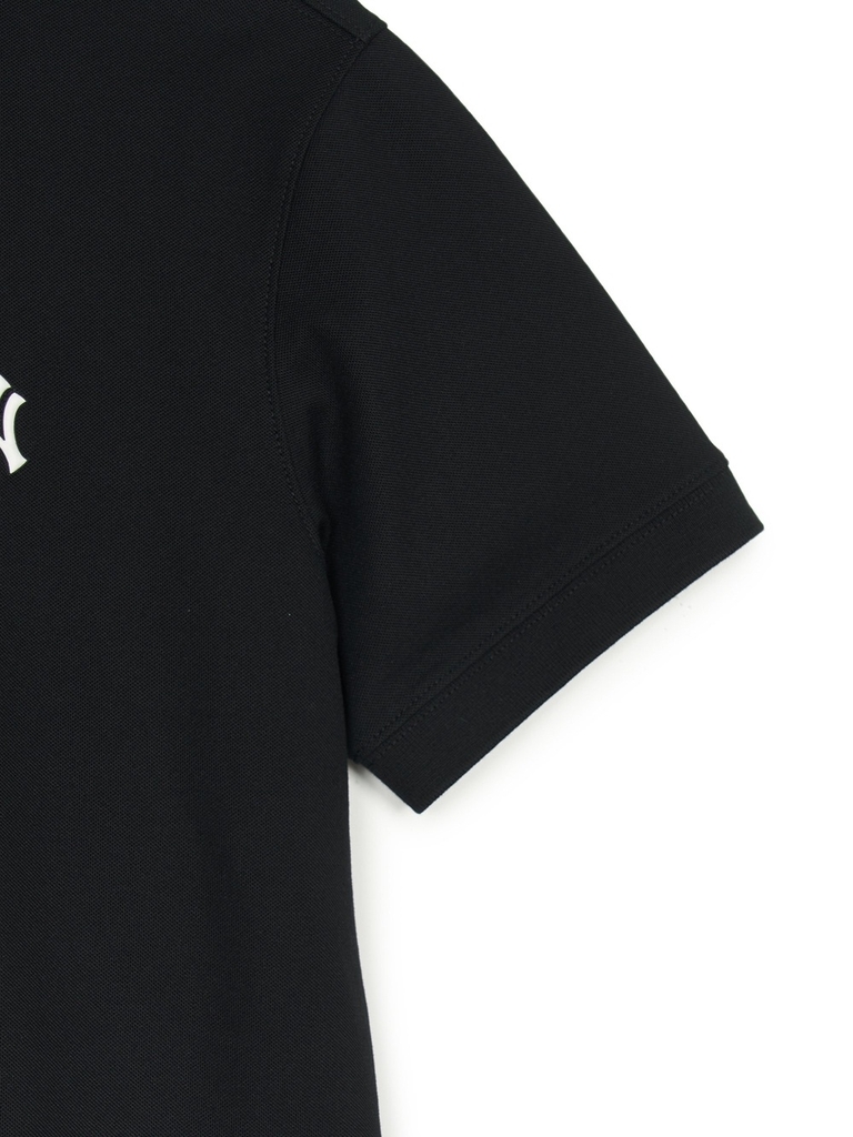 Áo Polo MLB Basic Comfortable Fit Collar T-Shirt New York Yankees Black