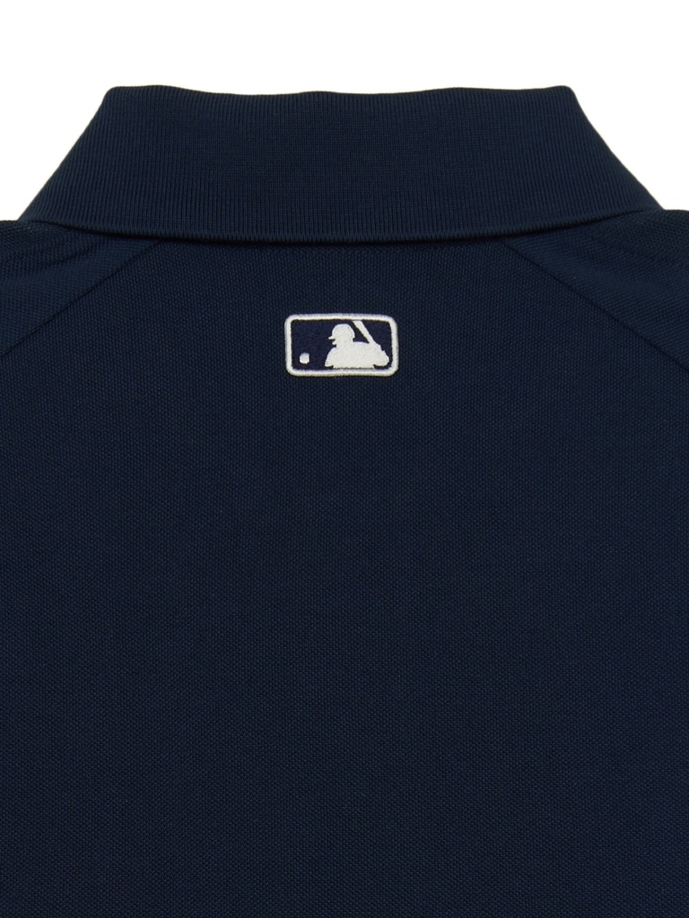 Áo Polo MLB Varsity Sportive Overfit Collar T-Shirt Boston Red Sox Navy