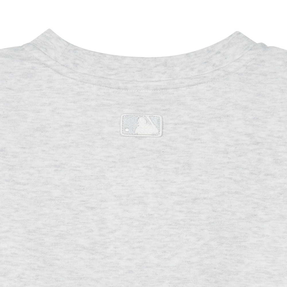 Áo Sweatshirt MLB Korea Varsity Short Sleeve New York Yankees Grey