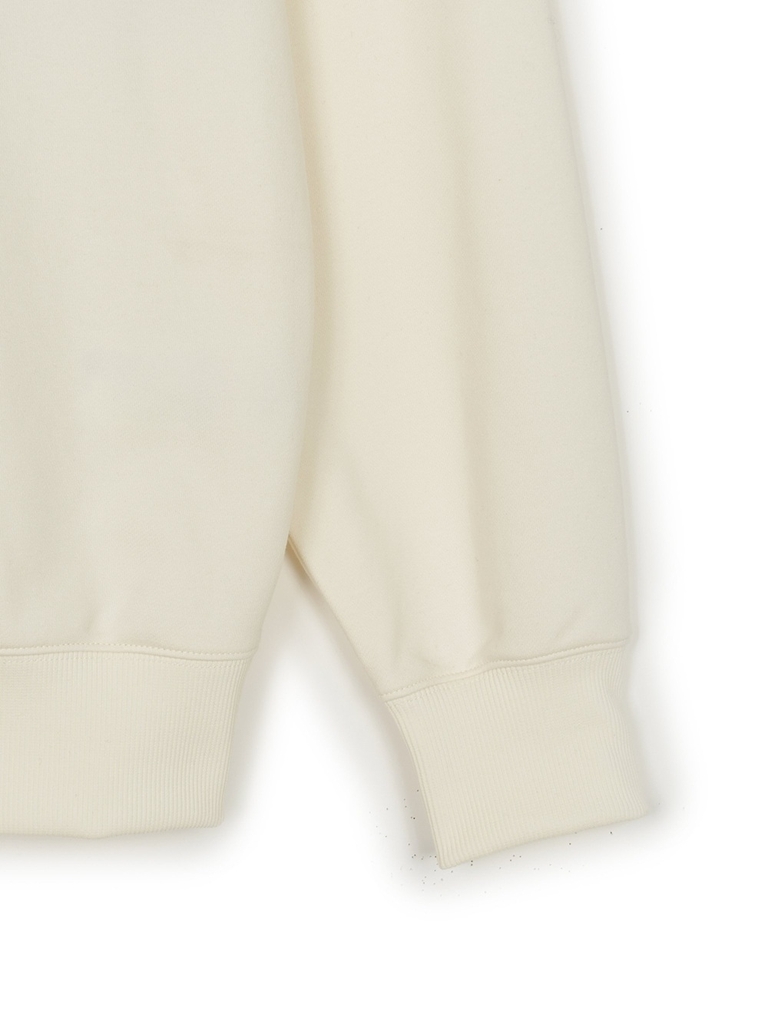 Áo Sweatshirt MLB New Year Snake Cartoon Graphic Overfit Man to Man New York Yankees Cream