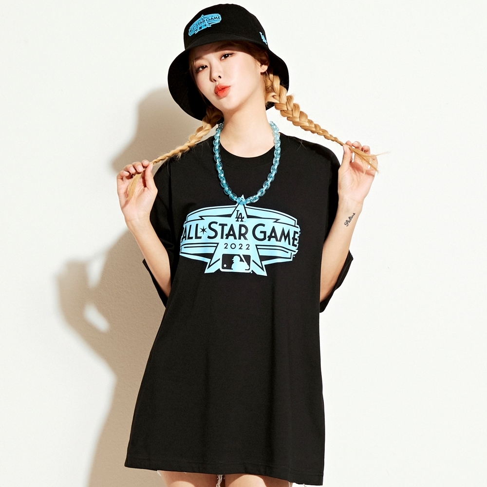 Áo Thun All-Star Game Overfit LA Dodgers Black