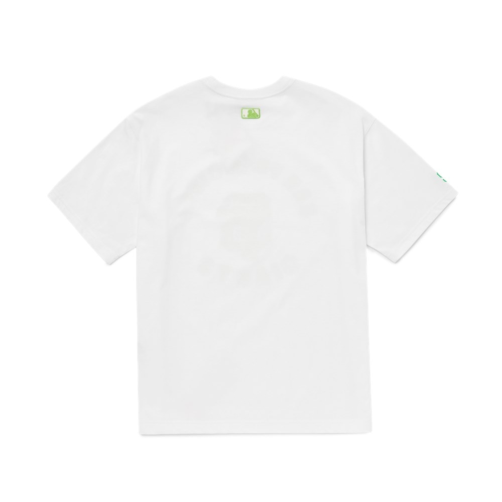 Áo Thun Basic Neon Logo Overfit San Francisco Giants White