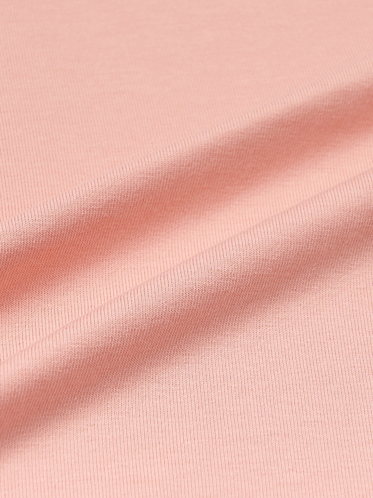 Áo Thun MLB Basic Comfortable Fit Short Sleeve T-Shirt Cleveland Guardians Peach