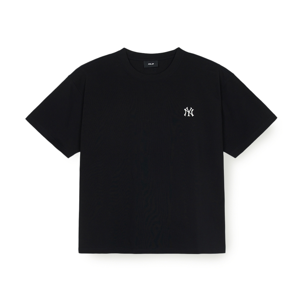 Áo Thun MLB Basic Heavyweight Overfit Short Sleeve T-Shirt New York Yankees Black