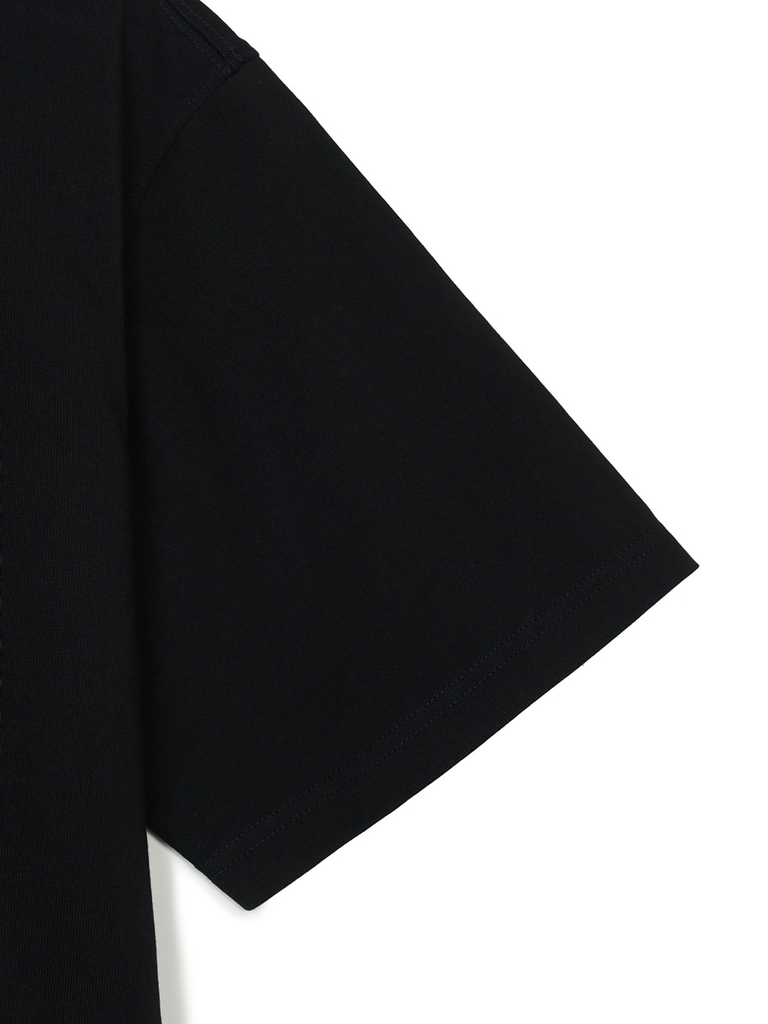 Áo Thun MLB Basic Heavyweight Overfit Short Sleeve T-Shirt New York Yankees Black