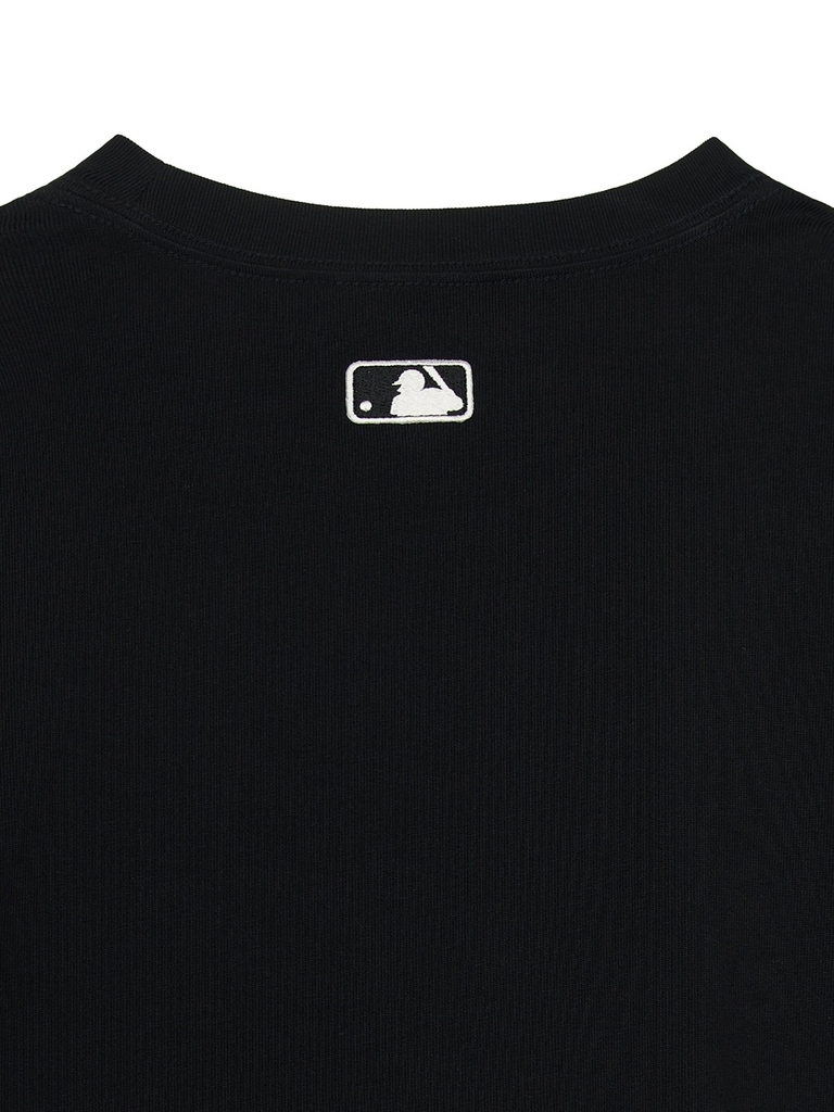 Áo Thun MLB Basic Heavyweight Overfit Short Sleeve T-Shirt New York Yankees Black