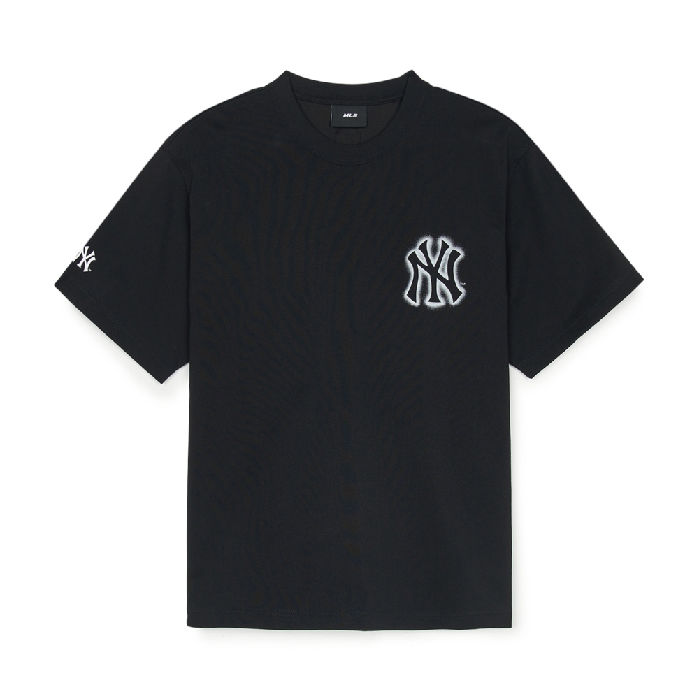 Áo Thun MLB Basic Street Logo Overfit Short Sleeve T-Shirt New York Yankees Black