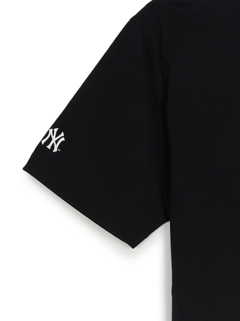 Áo Thun MLB Basic Street Logo Overfit Short Sleeve T-Shirt New York Yankees Black
