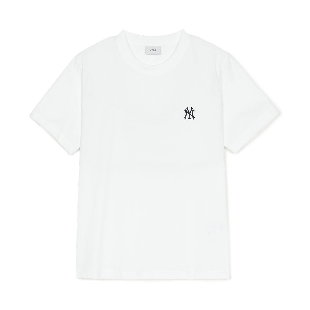 Áo Thun MLB Basic Comfortable Fit Short Sleeve T-Shirt New York Yankees White
