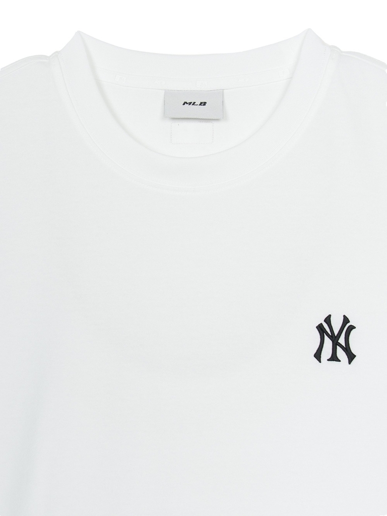 Áo Thun MLB Basic Comfortable Fit Short Sleeve T-Shirt New York Yankees White