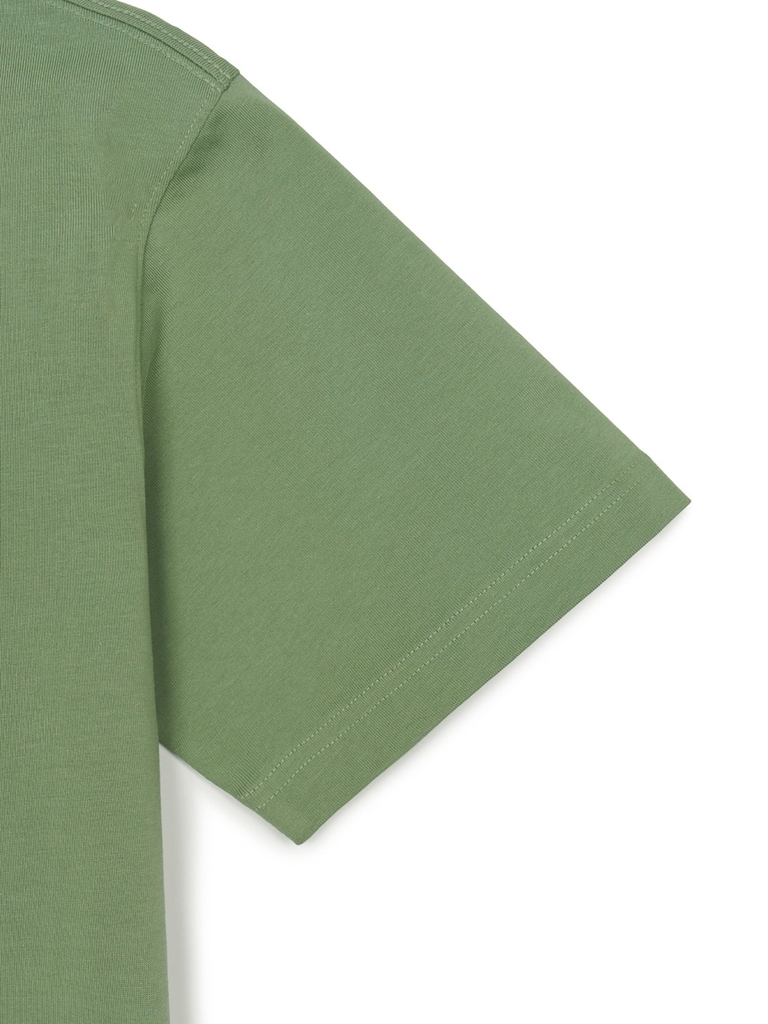 Áo Thun MLB Basic Heavyweight Overfit Short Sleeve T-Shirt San Diego Padres Khaki