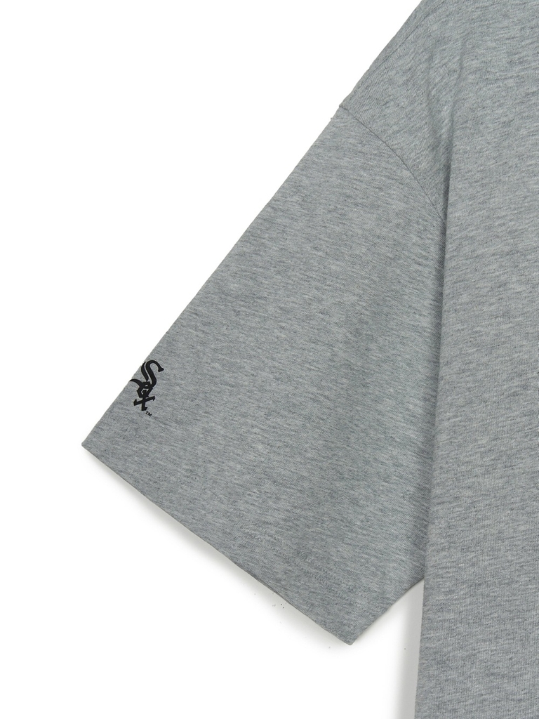 Áo Thun MLB Basic Heavyweight Mega Overfit Short Sleeve T-Shirt Chicago White Sox Grey