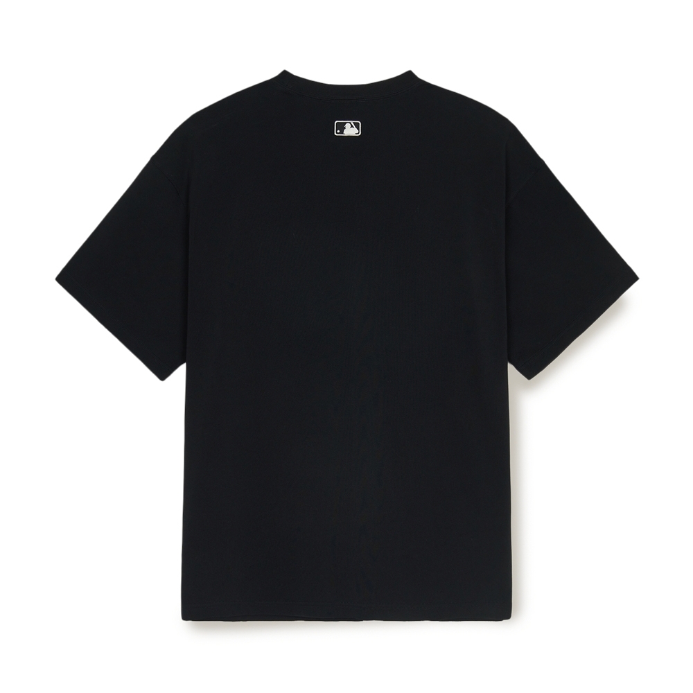 Áo Thun MLB Basic Heavyweight Mega Overfit Short Sleeve T-Shirt New York Yankees Black