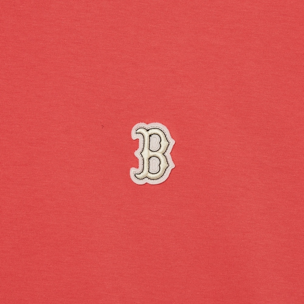 Áo Thun MLB Basic Small Logo Boston Red Sox Coral
