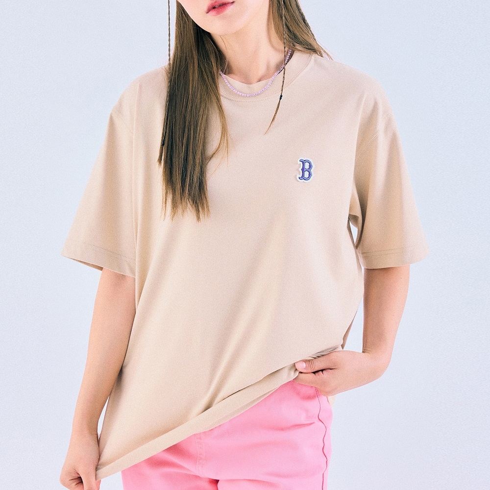 Áo Thun MLB Basic Small Logo Boston Red Sox L.Sand