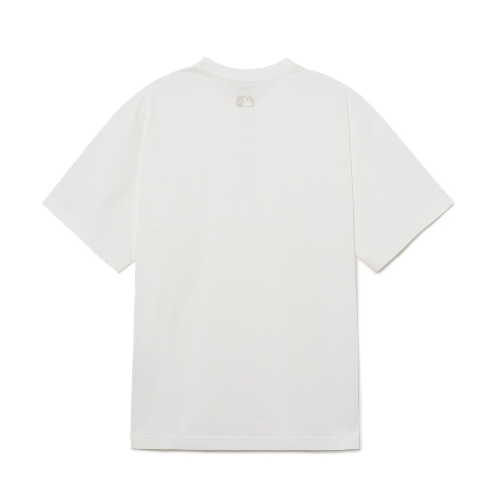 Áo Thun MLB Basic Small Logo Cleveland Guardians White