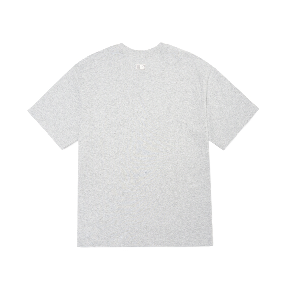 Áo Thun MLB Basic Small-Logo LA Dodgers Melange Grey