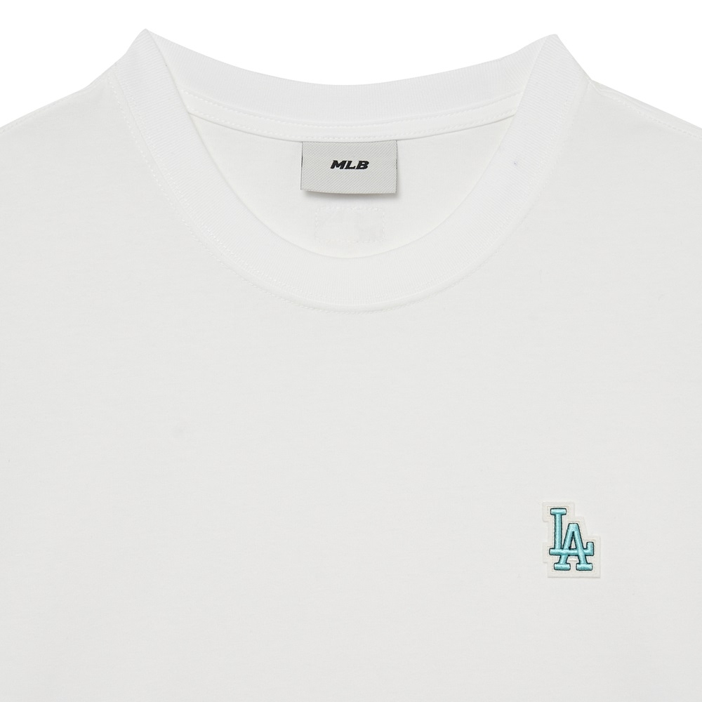 Áo Thun MLB Basic Small Logo LA Dodgers White
