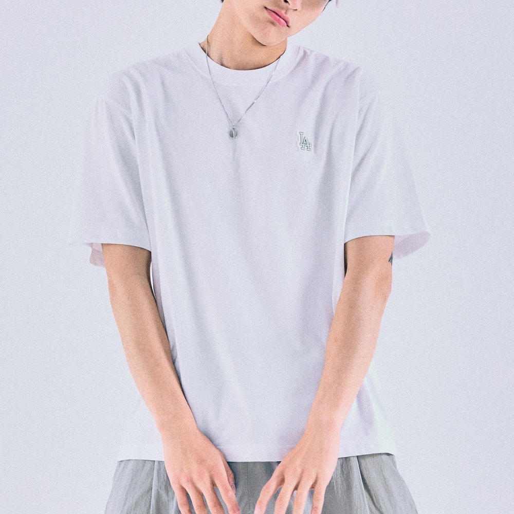 Áo Thun MLB Basic Small Logo LA Dodgers White