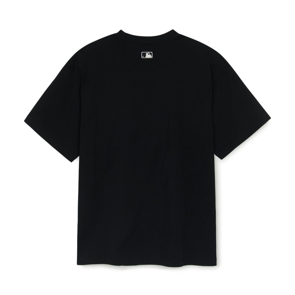 Áo Thun MLB Varsity Big Logo Overfit Short Sleeve T-Shirt New York Yankees Black