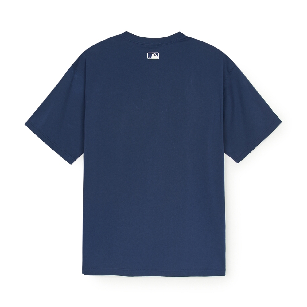 Áo Thun MLB Basic Big Logo Mega Overfit Functional Short Sleeve T-Shirt New York Yankees Navy