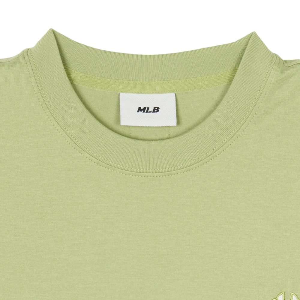 Áo Thun MLB Korea Basic Small Logo T-Shirt New York Yankees Olive