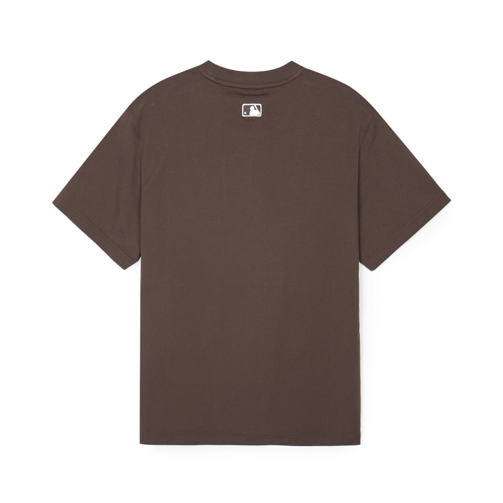 Áo Thun MLB Korea Basic Small Logo T-Shirt San Diego Padres Brown