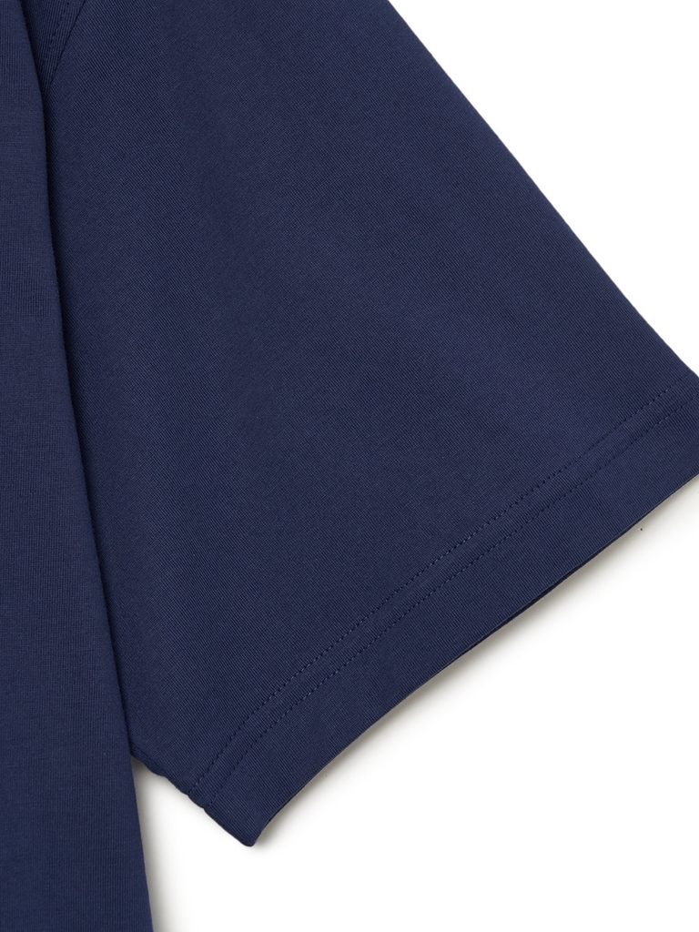 Áo Thun MLB Korea Varsity Number Graphic Boston Red Sox Navy