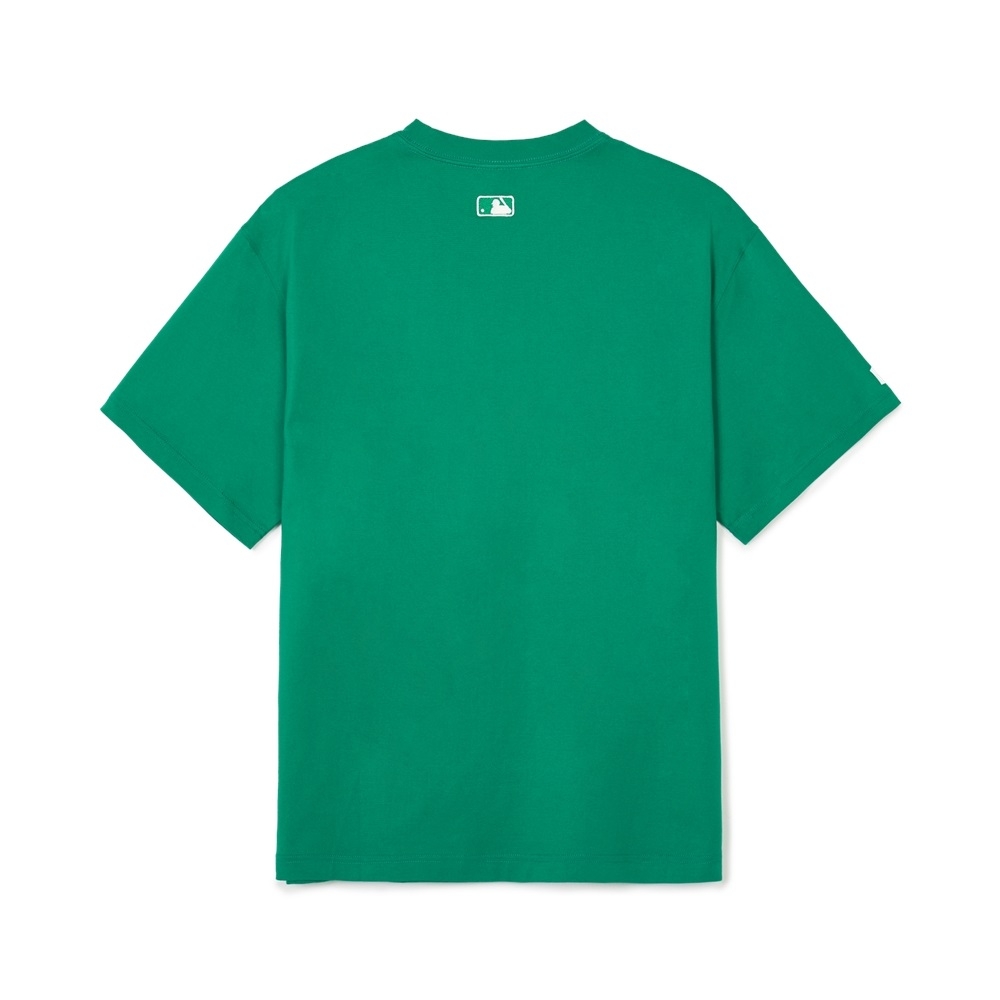 Áo Thun MLB Korea Varsity Cleveland Guardians Green