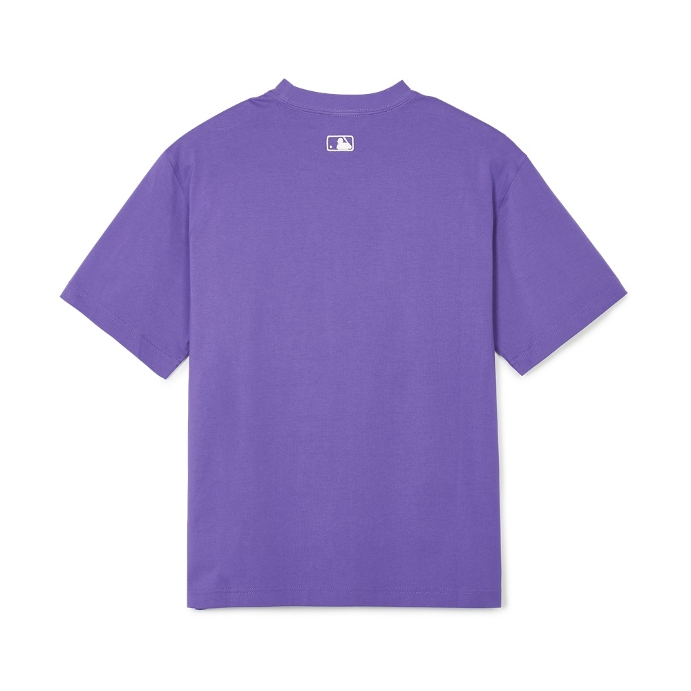Áo Thun MLB Korea Varsity Philadelphia Phillies Violet