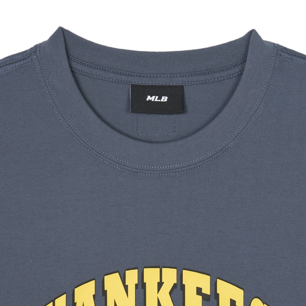 Áo Thun MLB Korea Summer Mega Bear New York Yankees Grey