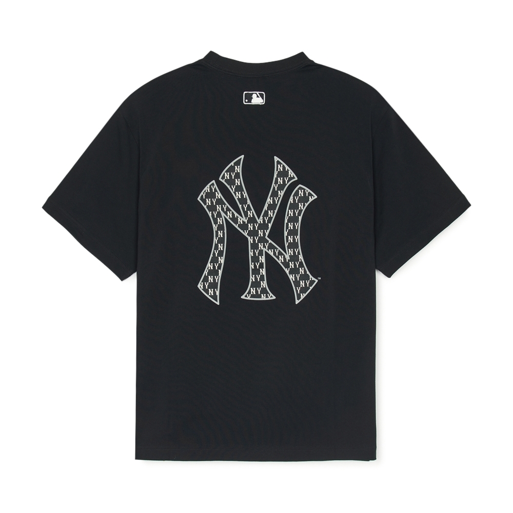 Áo Thun MLB Classic Mono Big Lux Overfit Short Sleeve T-Shirt New York Yankees Black