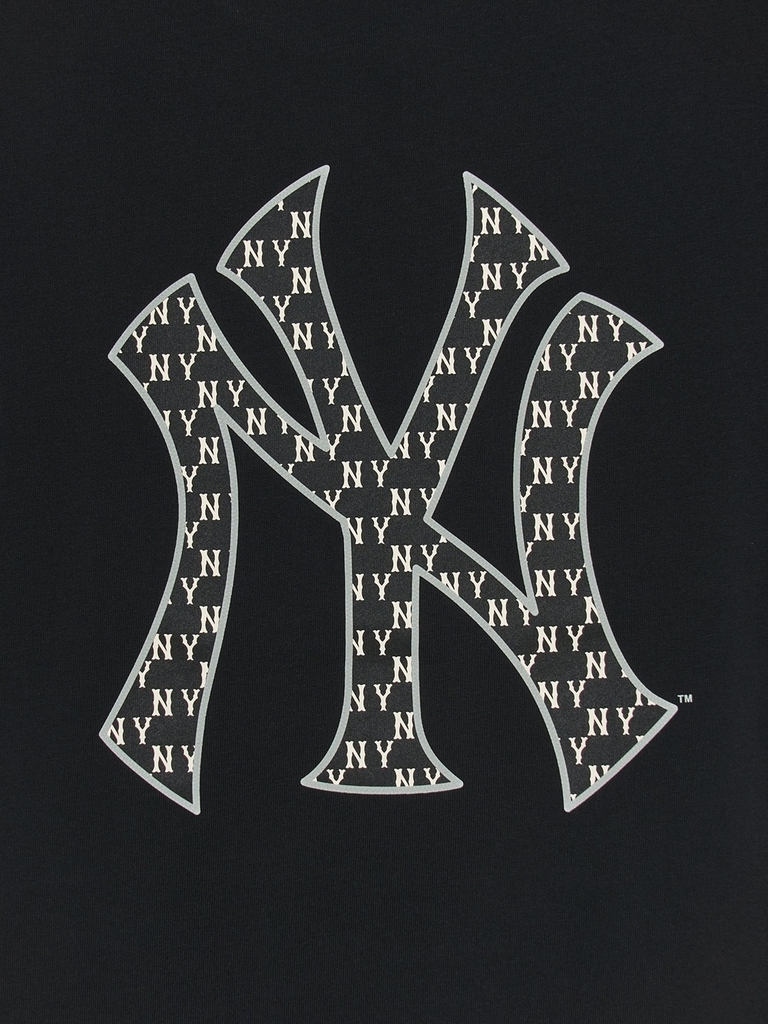 Áo Thun MLB Classic Mono Big Lux Overfit Short Sleeve T-Shirt New York Yankees Black