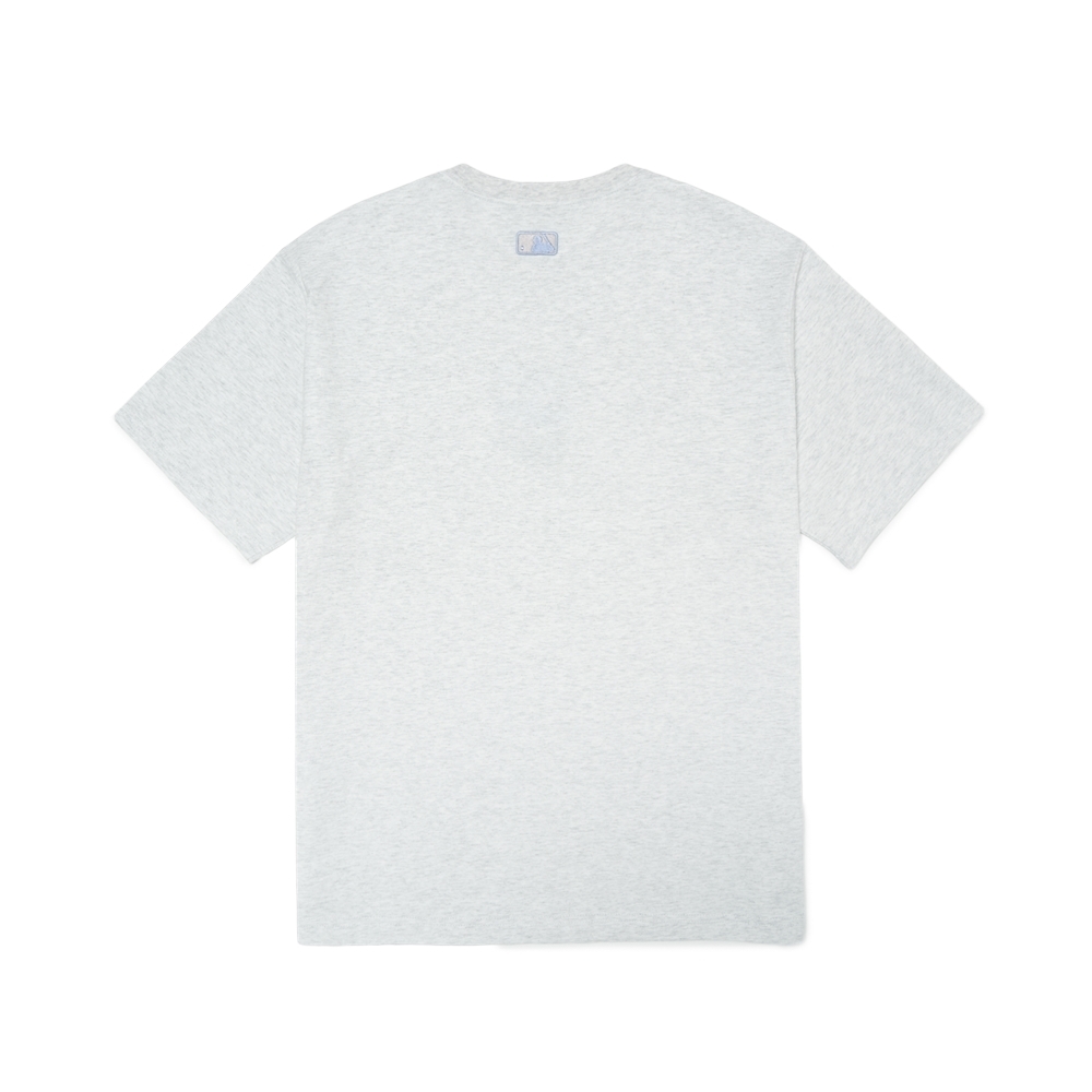 Áo Thun MLB Classic Triple Logo LA Dodgers L.Melange Grey