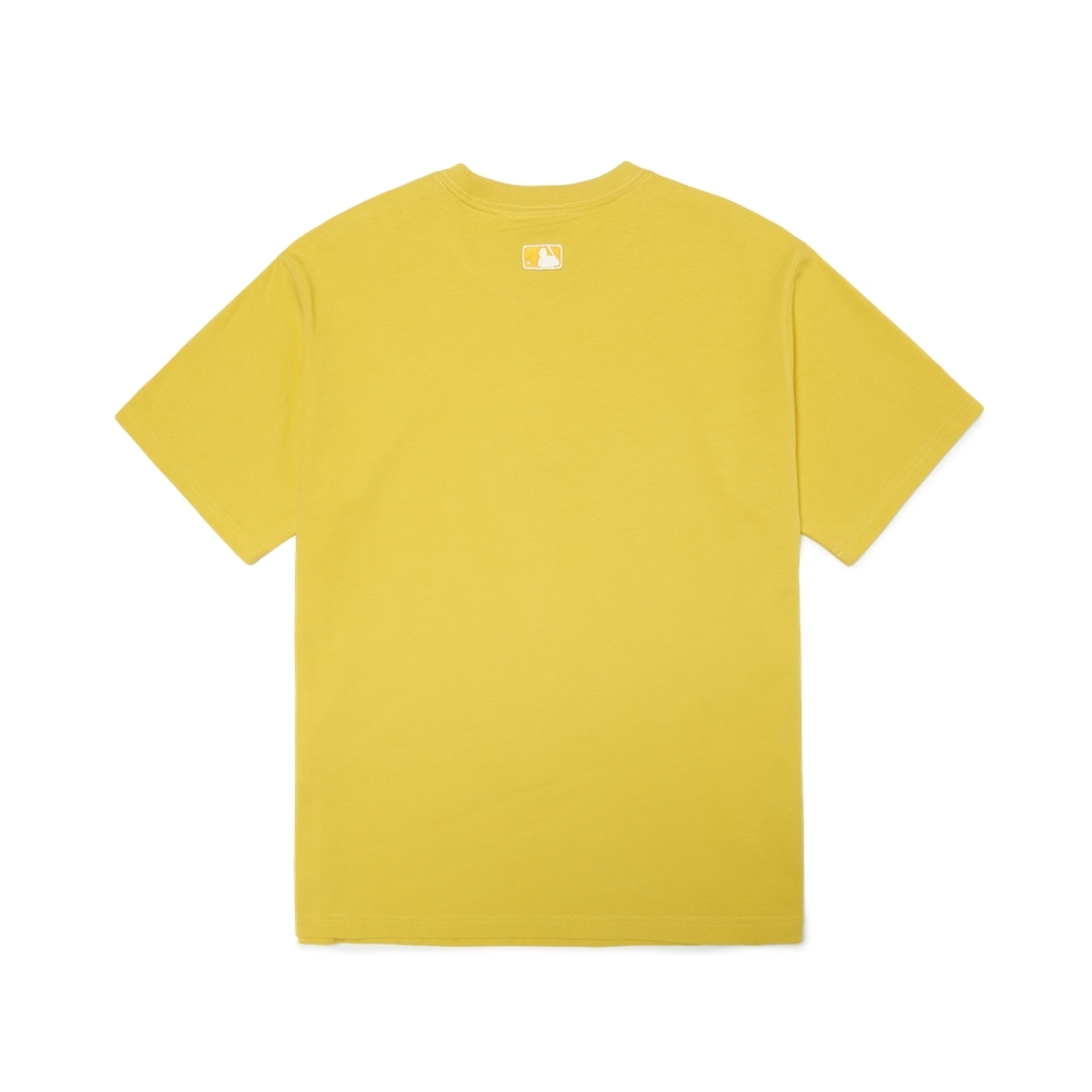 Áo Thun MLB Classic Triple Logo New York Yankees Mustard