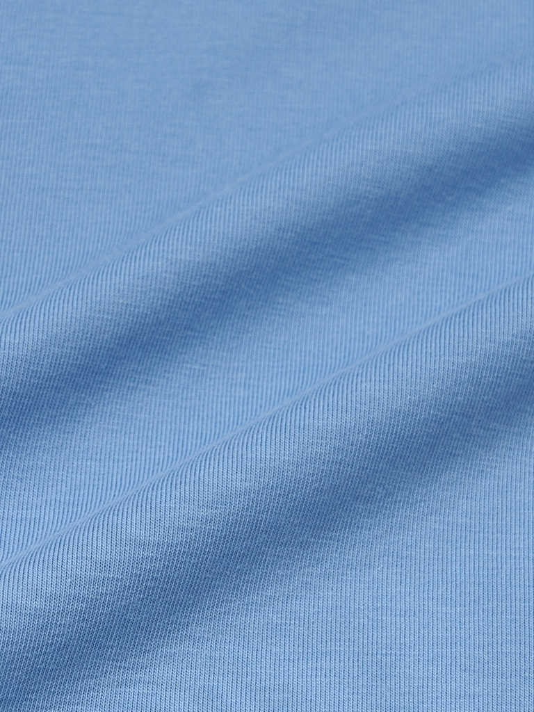 Áo Thun MLB Denim-like Big Lux Overfit Short Sleeve T-shirt LA Dodgers Blue