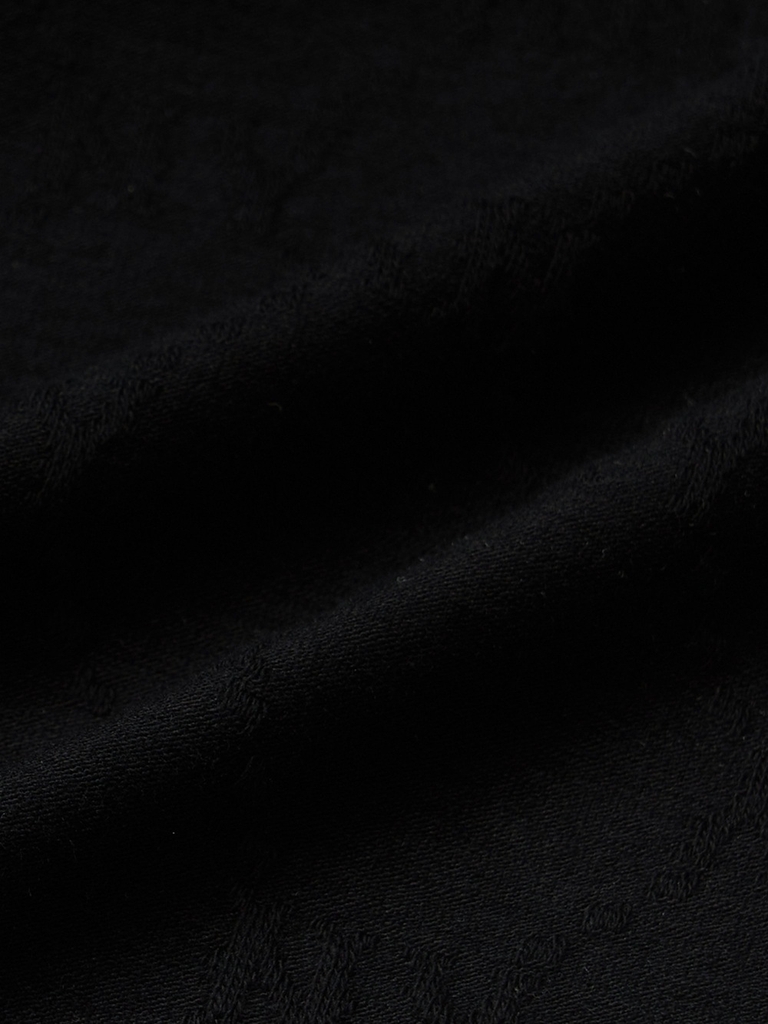 Áo Thun MLB Dia Mono Tonton Jacquard Overfit Short Sleeve T-Shirt New York Yankees Black