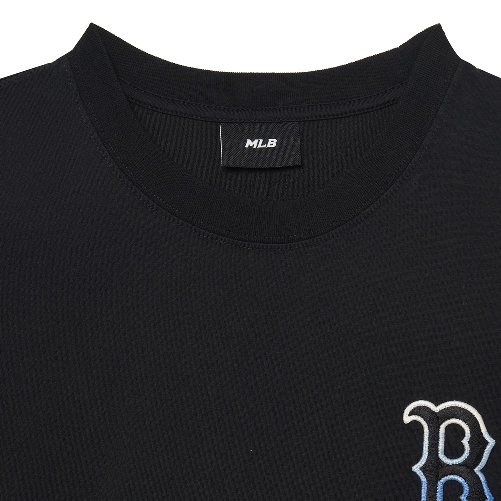 Áo Thun MLB Gradient Monogram Clipping Boston Red Sox Black