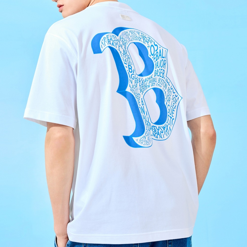 Áo Thun MLB Illusion Clipping Boston Red Sox White