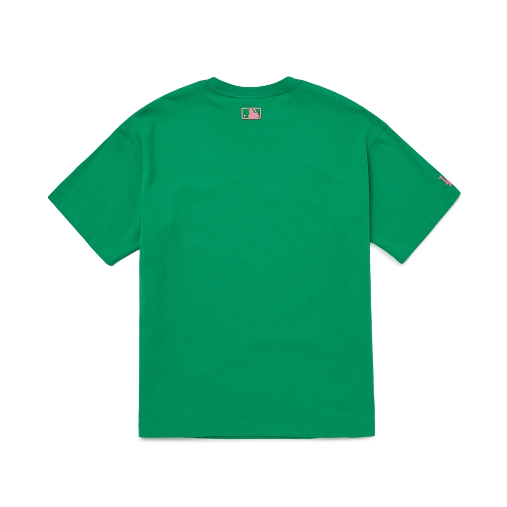 Áo Thun MLB Illusion Mega Overfit T-Shirt LA Dodgers L.Green