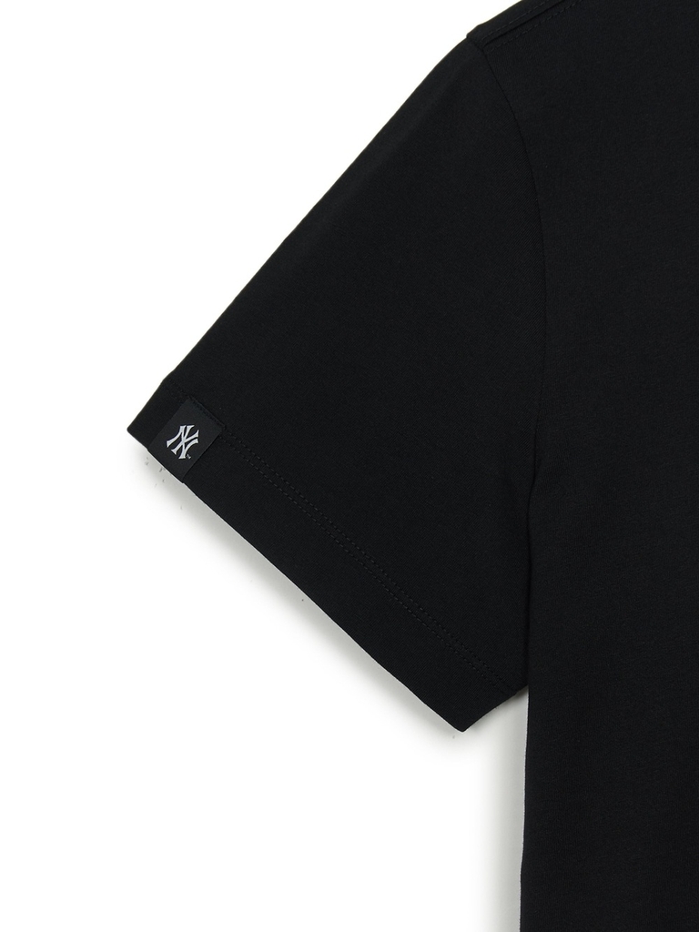 Áo Thun MLB Women's Varsity Logo Comfortable Fit Short Sleeve T-Shirt New York Yankees Black