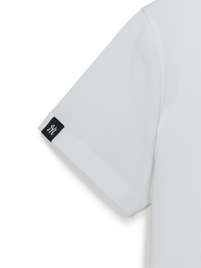 Áo Thun MLB Women's Varsity Logo Comfortable Fit Short Sleeve T-Shirt New York Yankees White