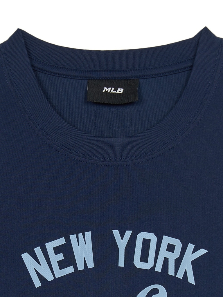 Áo Thun MLB Letter Mega Bear Overfit Short Sleeve T-Shirt New York Yankees Navy
