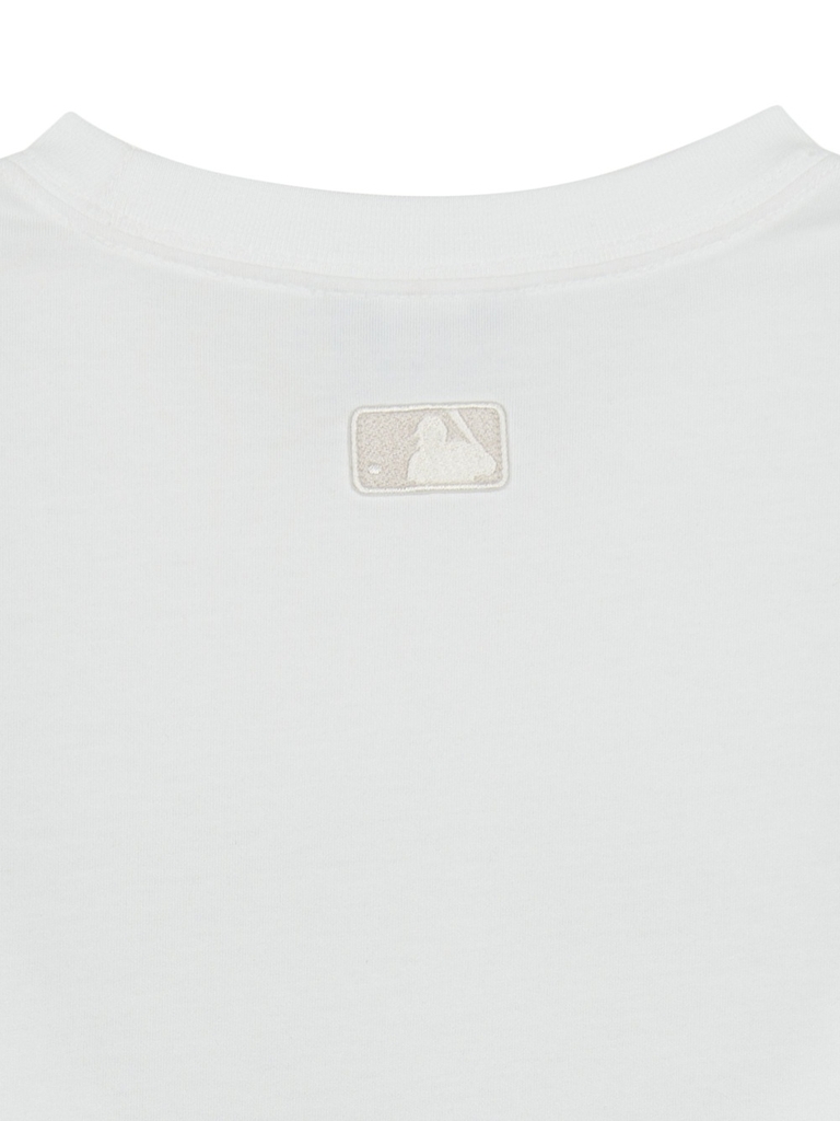 Áo Thun MLB Letter Mega Bear Overfit Short Sleeve T-Shirt New York Yankees White