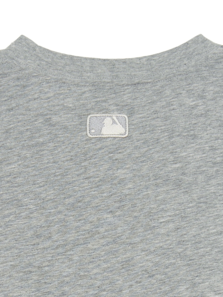 Áo Thun MLB Letter Mega Bear Overfit Short Sleeve T-Shirt New York Yankees Grey