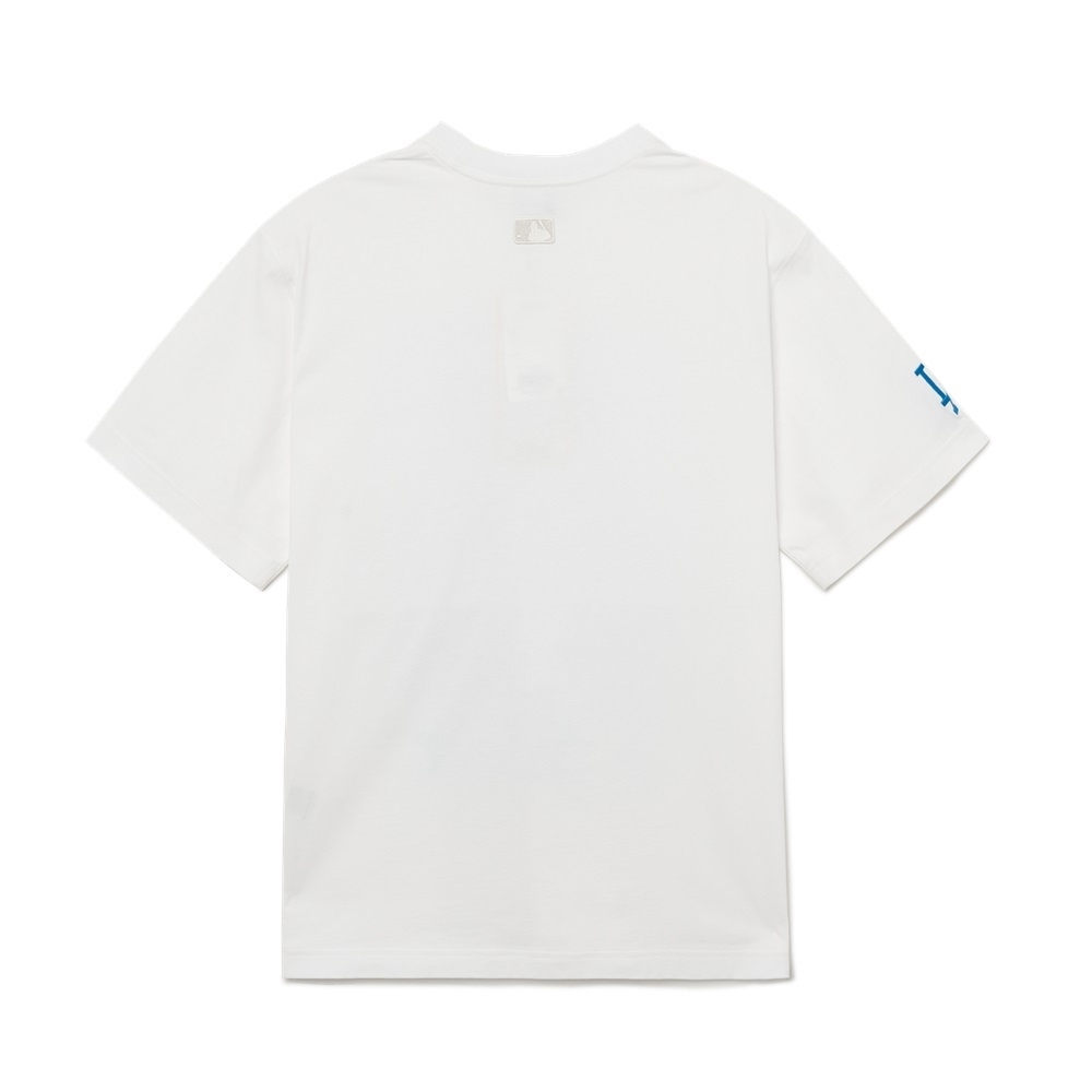 Áo Thun MLB Neon Festa Overfit LA Dodgers White