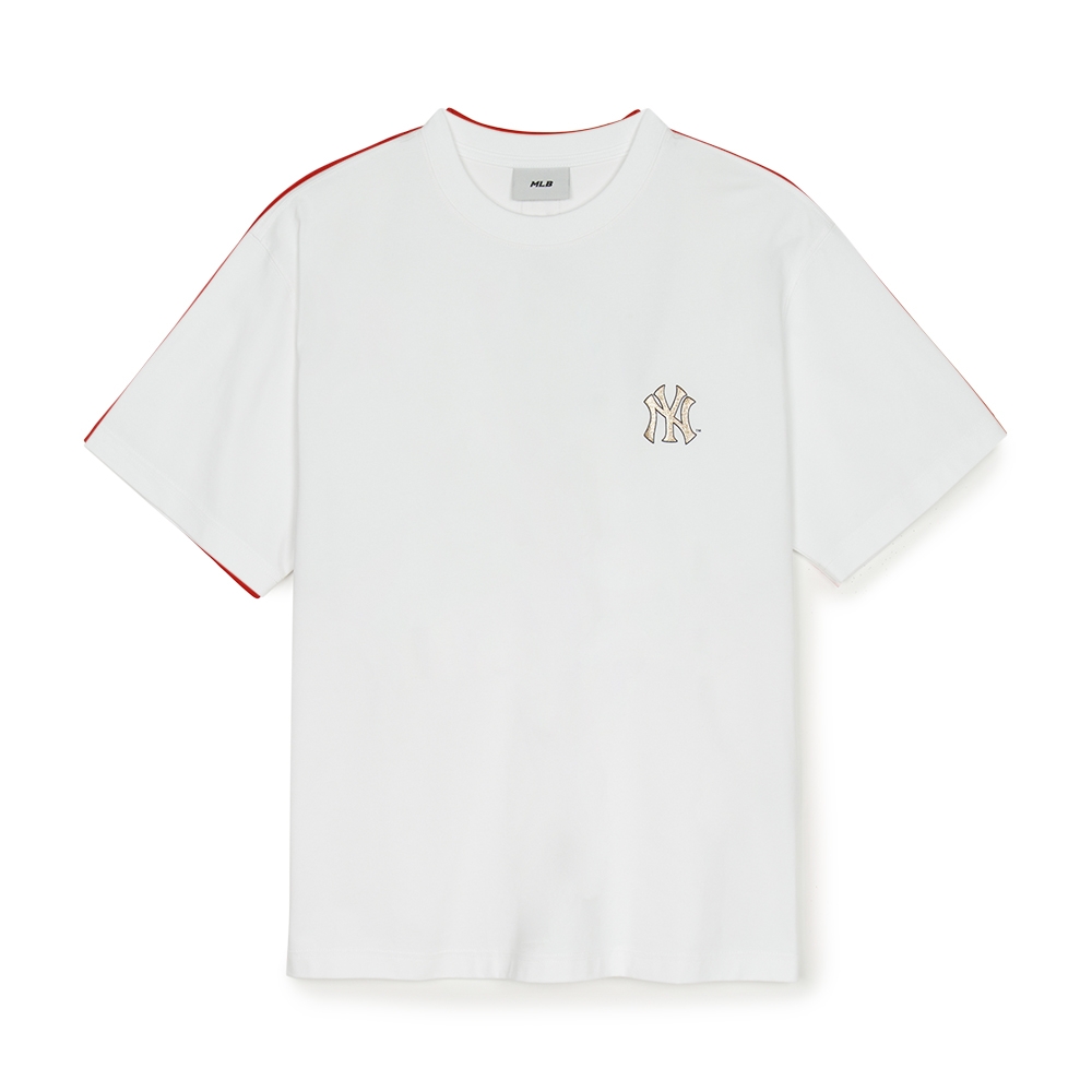 Áo Thun MLB New Year Snake Overfit Short Sleeve T-Shirt New York Yankees White