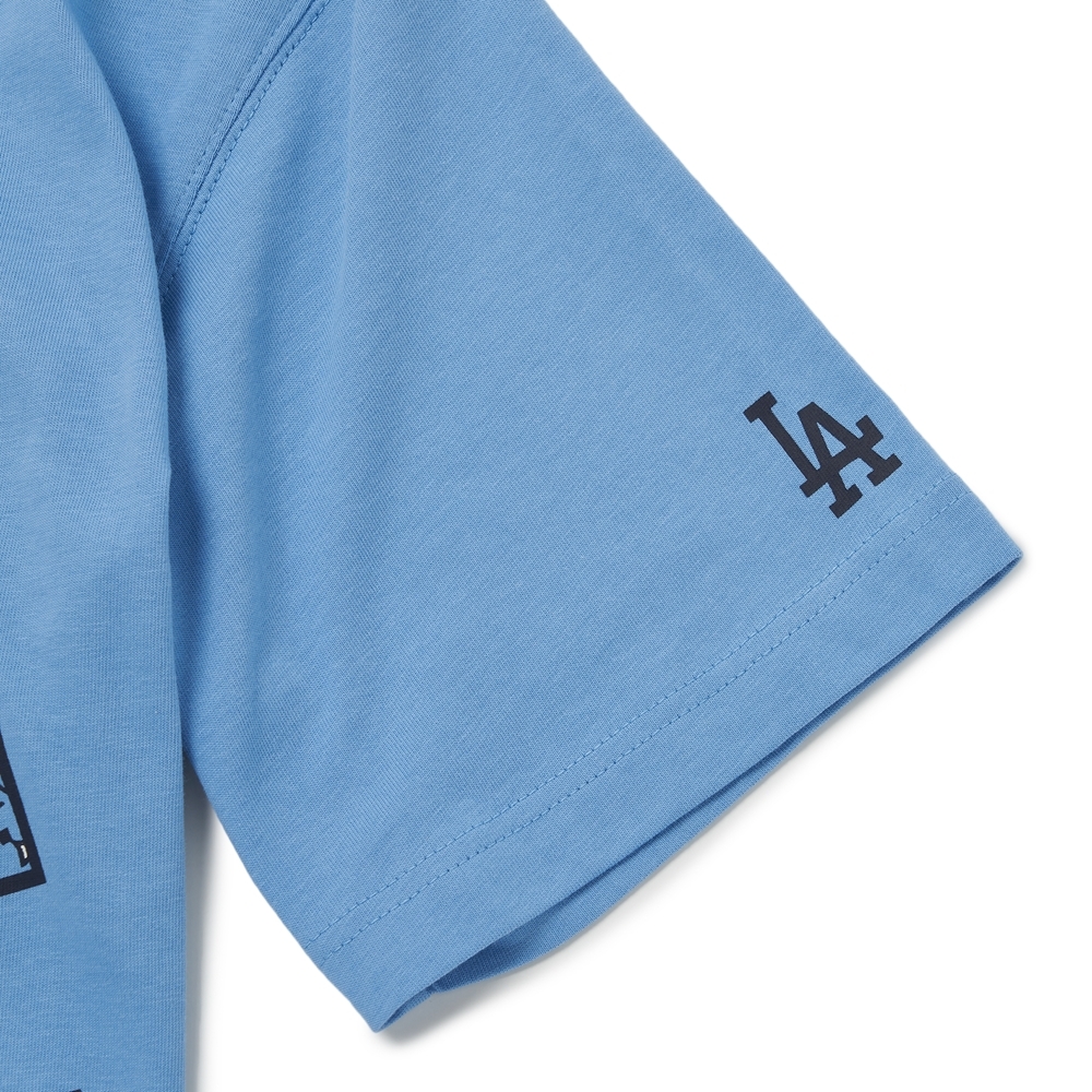 Áo Thun MLB Megalogo Paisley LA Dodgers L.Blue