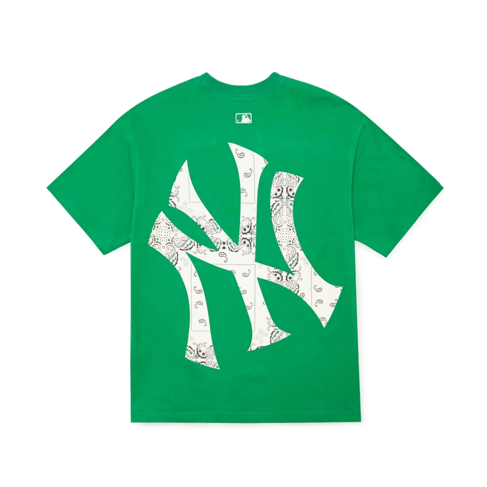 Áo Thun MLB Paisley Megalogo New York Yankees Green
